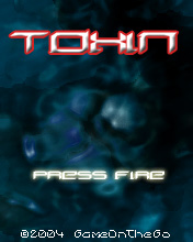 Original Toxin Title screen on the Windows CE based Orange SPV smartphone